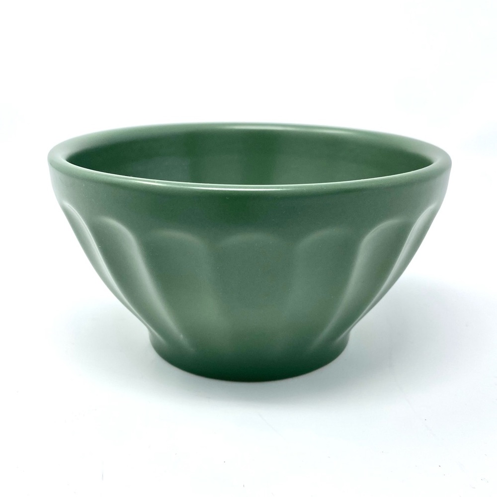 Anthropologie Latte cereal bowl, green matte